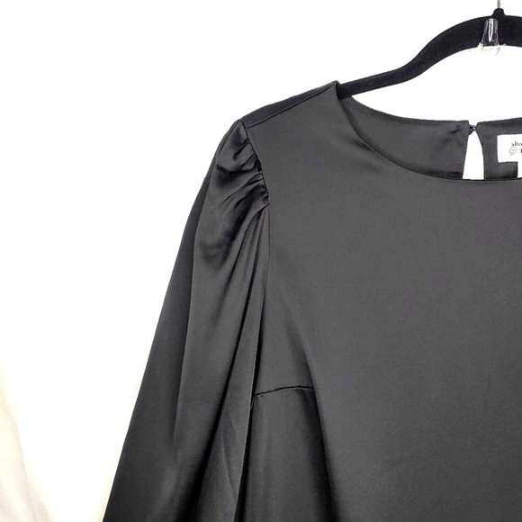 Shopdandy, the Drop black, long sleeved, sheath dress. Size Large. - Picture 8 of 11